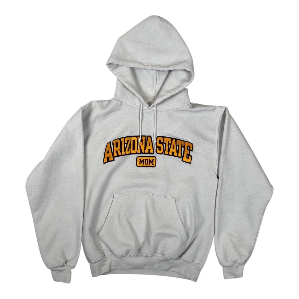 Arizona State Mom Sun Devils Hoodie Sweatshirt Womens Small Gray NCAA Champiob